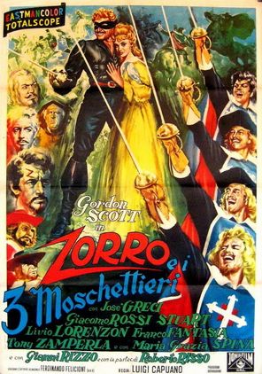 Zorro és a három muskétás online film